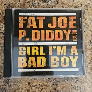 Fat Joe P. Diddy CD - Girl I'm a Bad Boy Cd Single